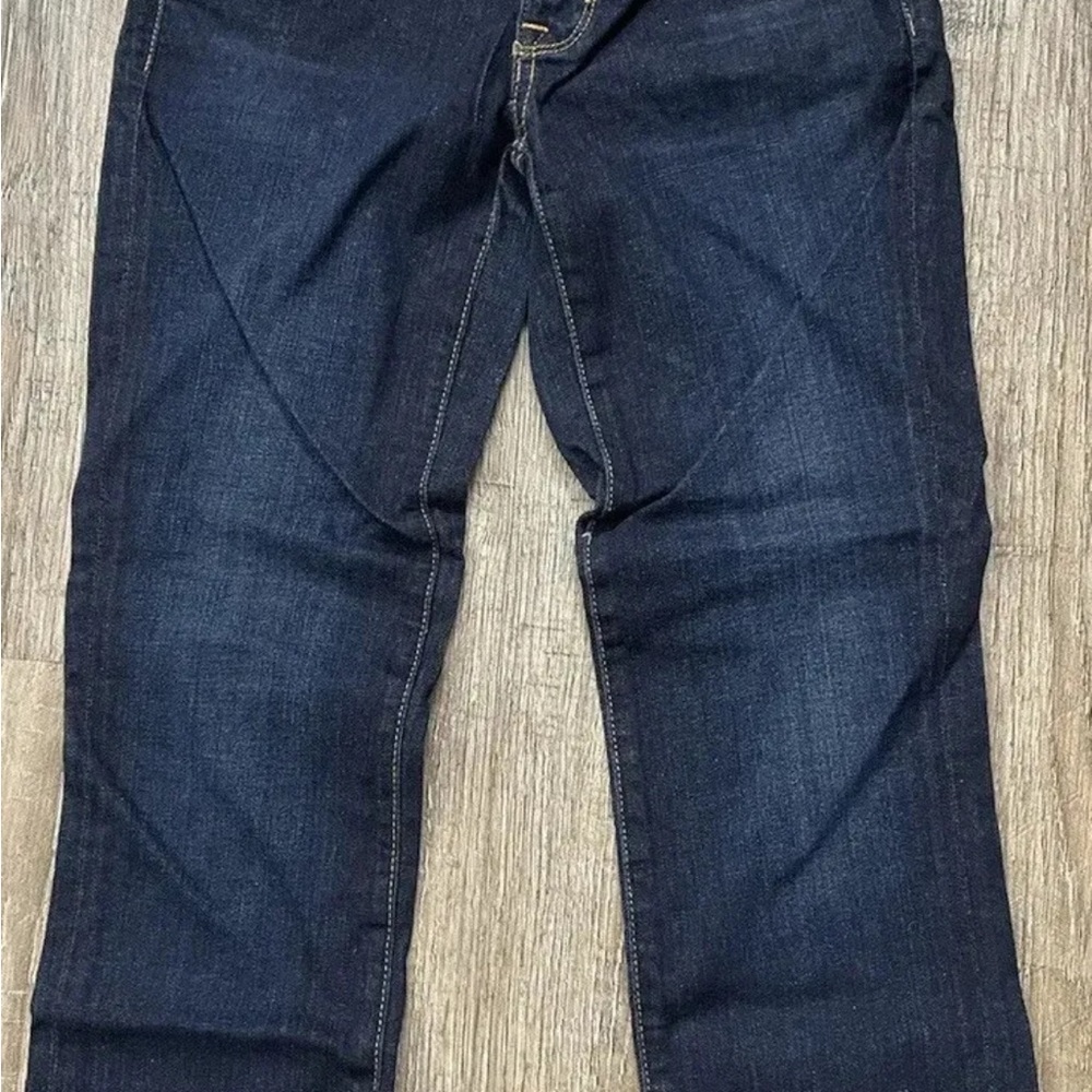 Big Star Low Rise Cuffed Cropped Jeans Blue 23